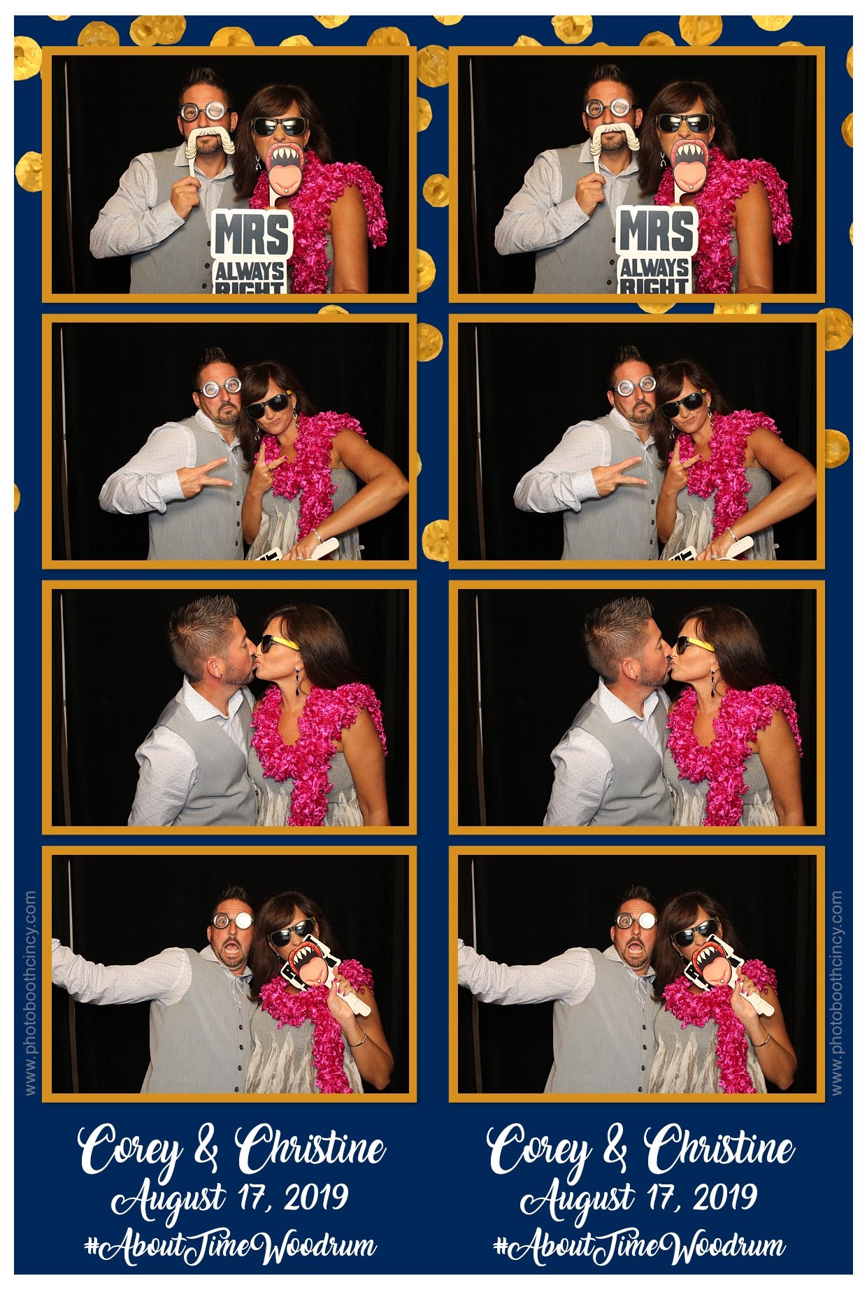 Christine Cosby Wedding Reception | View more photos from the event at gallery.photoboothcincy.com/u/PhotoBoothCincy/Christine-Cosby-Wedding-Reception